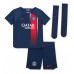 Baby Fußballbekleidung Paris Saint-Germain Kylian Mbappe #7 Heimtrikot 2023-24 Kurzarm (+ kurze hosen)